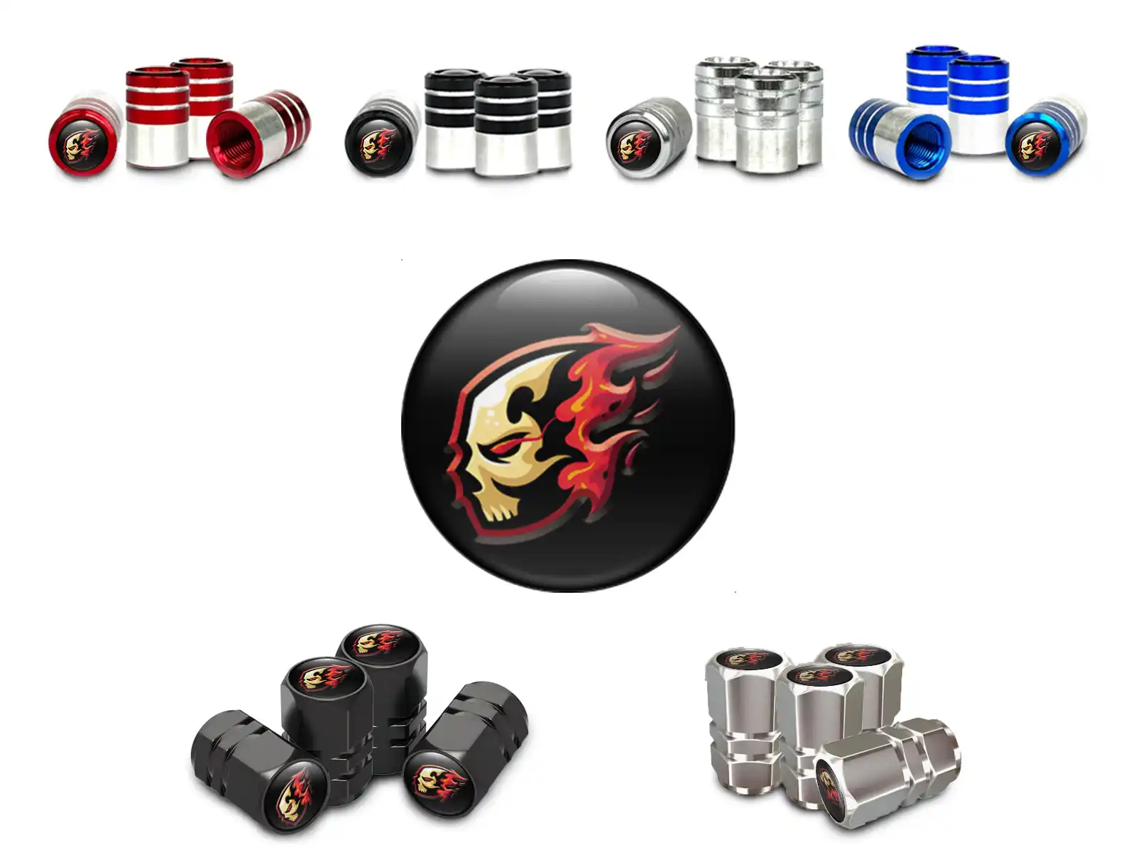 Tyre Valve Covers for Trucks Modern Edition Design
